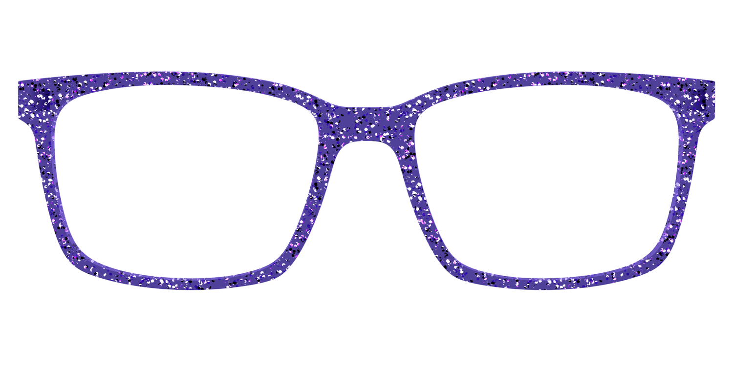 The Electric Purple Sparkle - Lifestyle Kirby Top Image - Pair Eyewear
