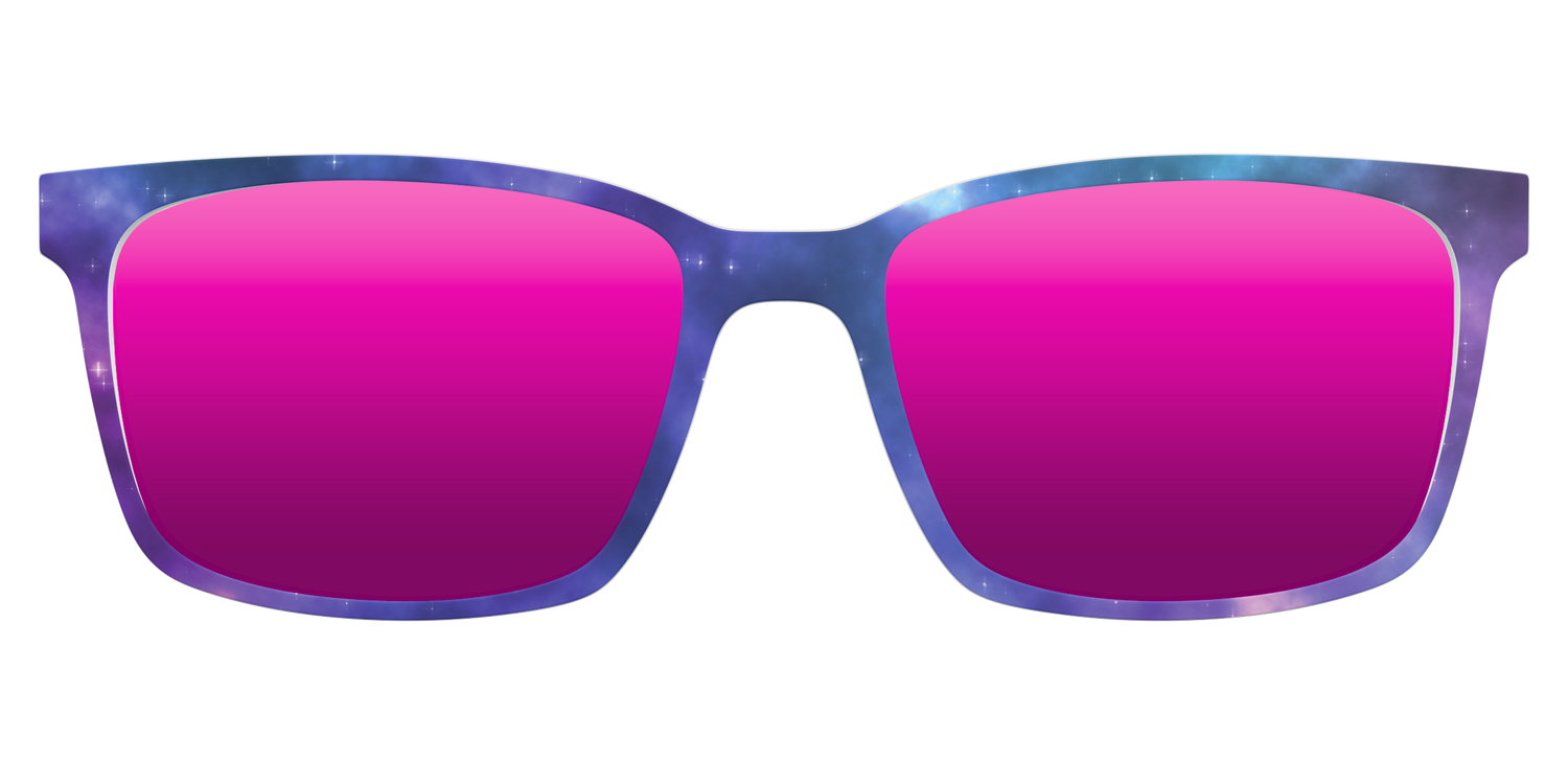 The Polarized Galaxy Sun Top - Lifestyle Kirby Top Image - Pair Eyewear