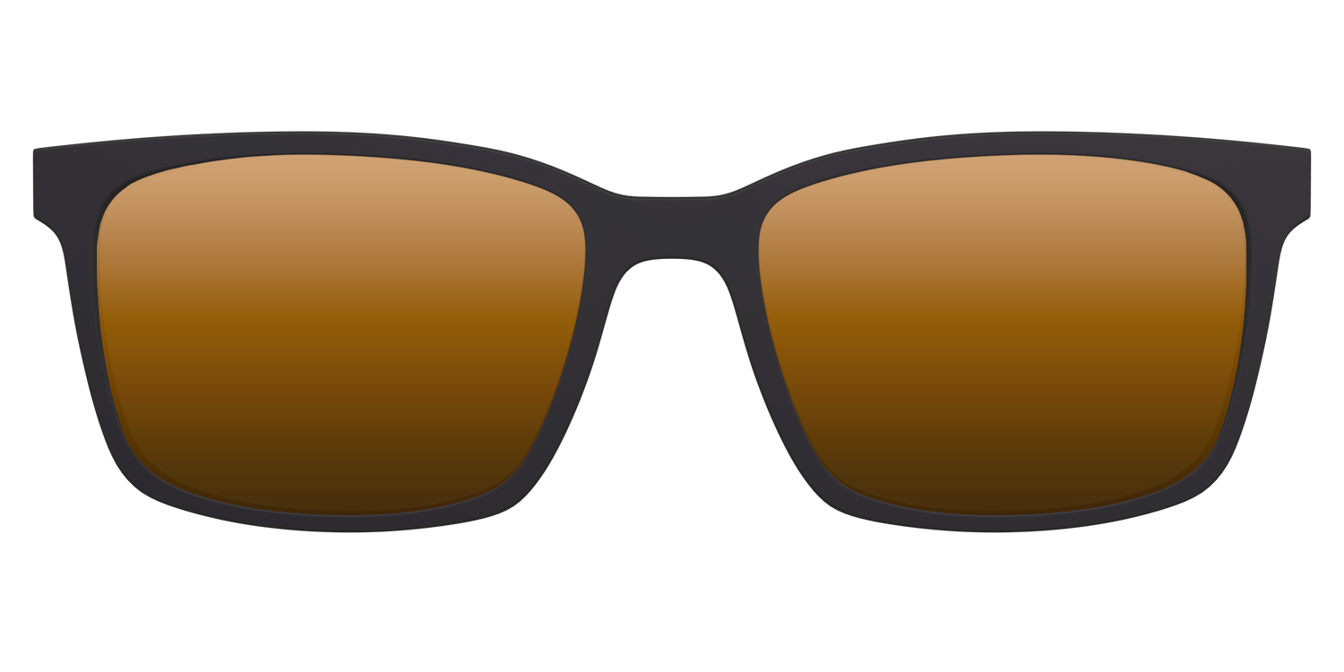The Polarized Gold Reflective Sun Top - Lifestyle Kirby Top Image - Pair Eyewear
