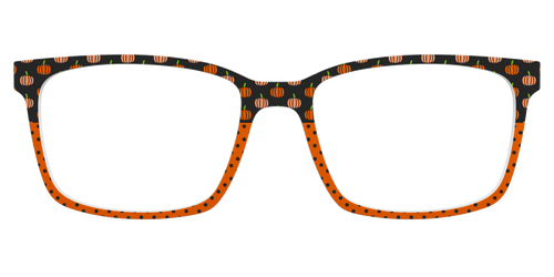 The Pumpkin Pin Dot - Kirby Top - Pair Eyewear