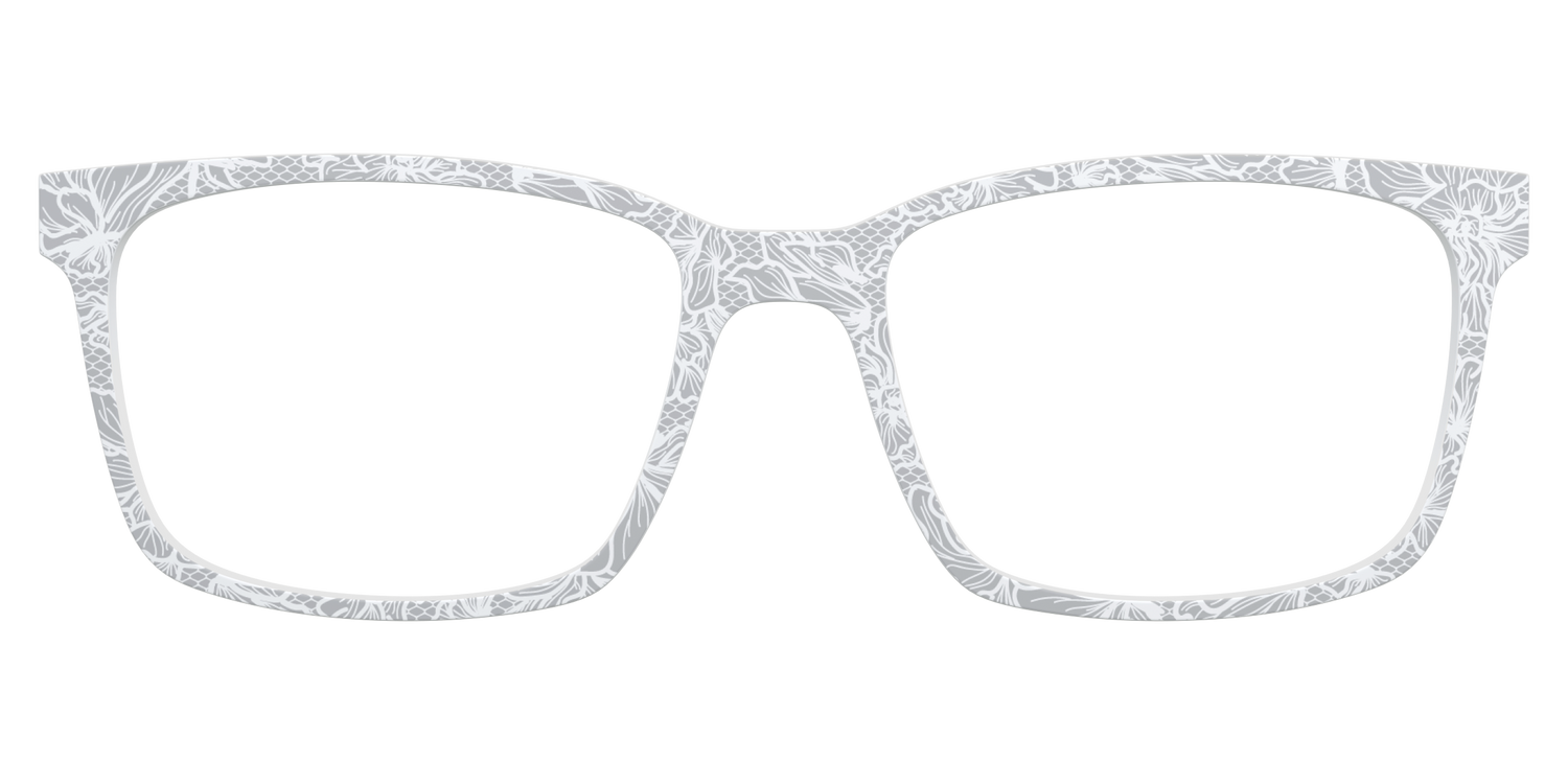 The Pale Gray Floral Lace - Lifestyle Kirby Top Image - Pair Eyewear