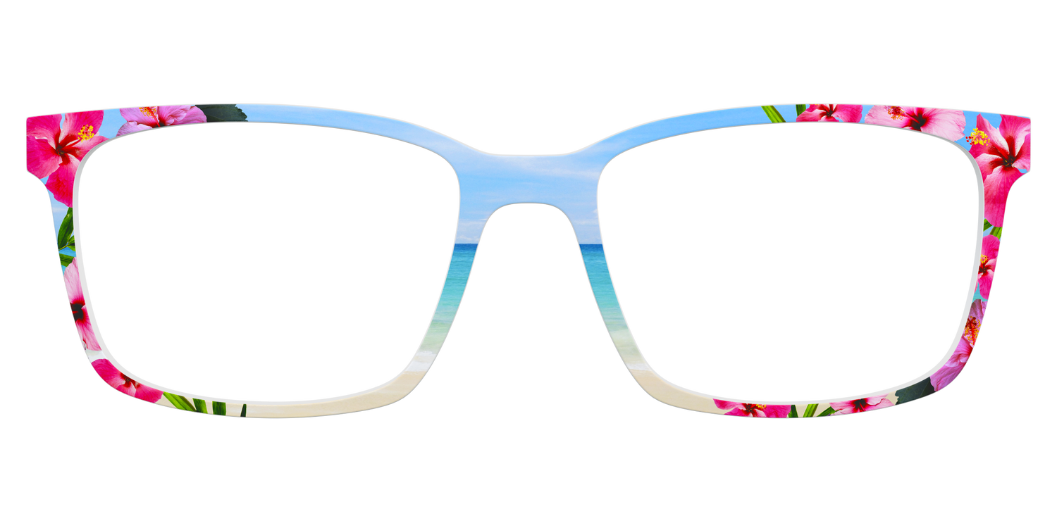 The Paradise Floral - Lifestyle Kirby Top Image - Pair Eyewear