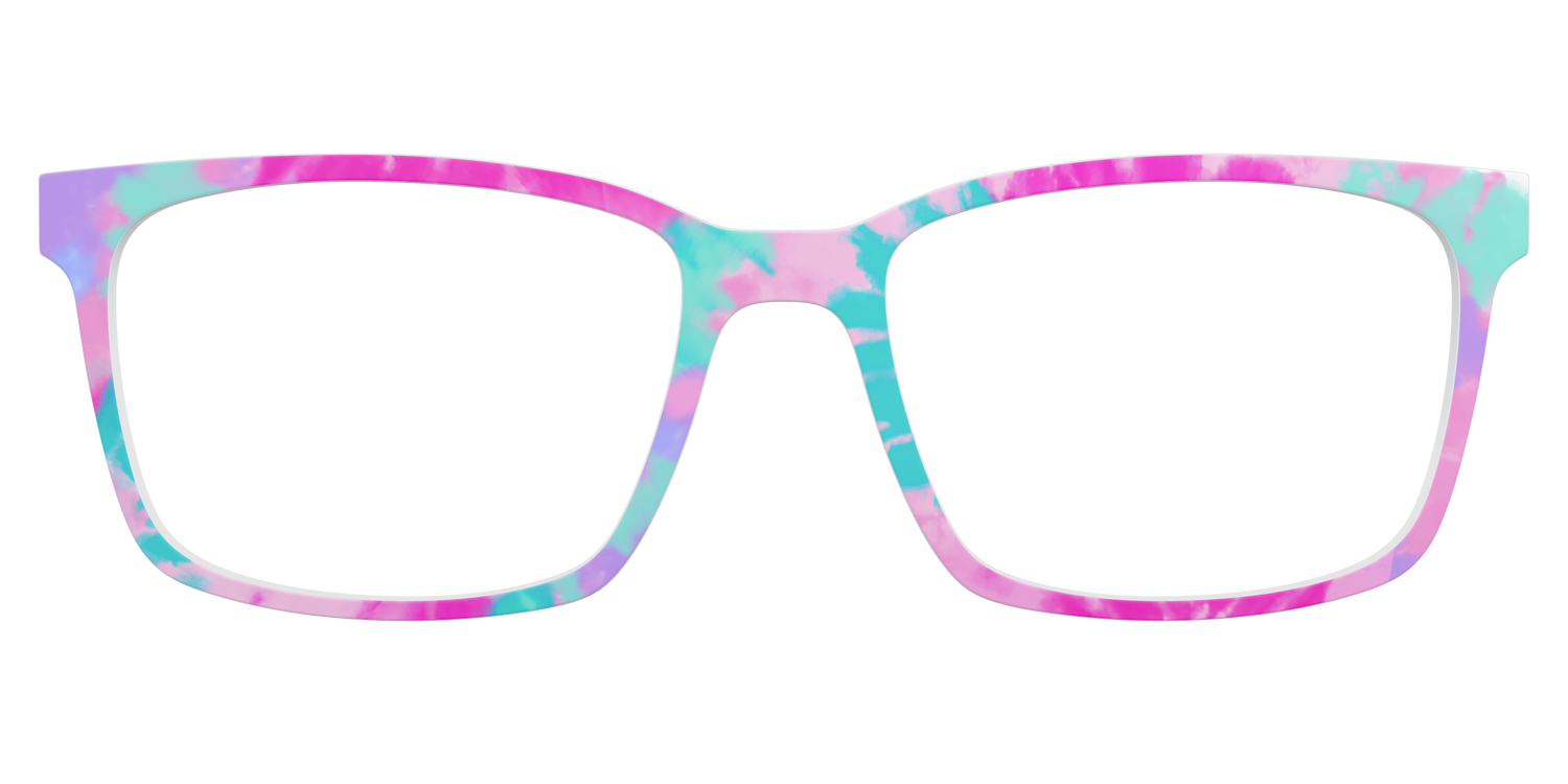 The Pink Tie-Dye - Lifestyle Kirby Top Image - Pair Eyewear
