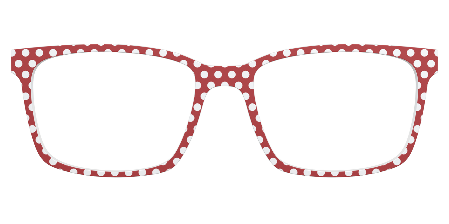 The Red Polka Dots - Lifestyle Kirby Top Image - Pair Eyewear