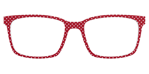 The Ruby Pin Dot - Kirby Top - Pair Eyewear