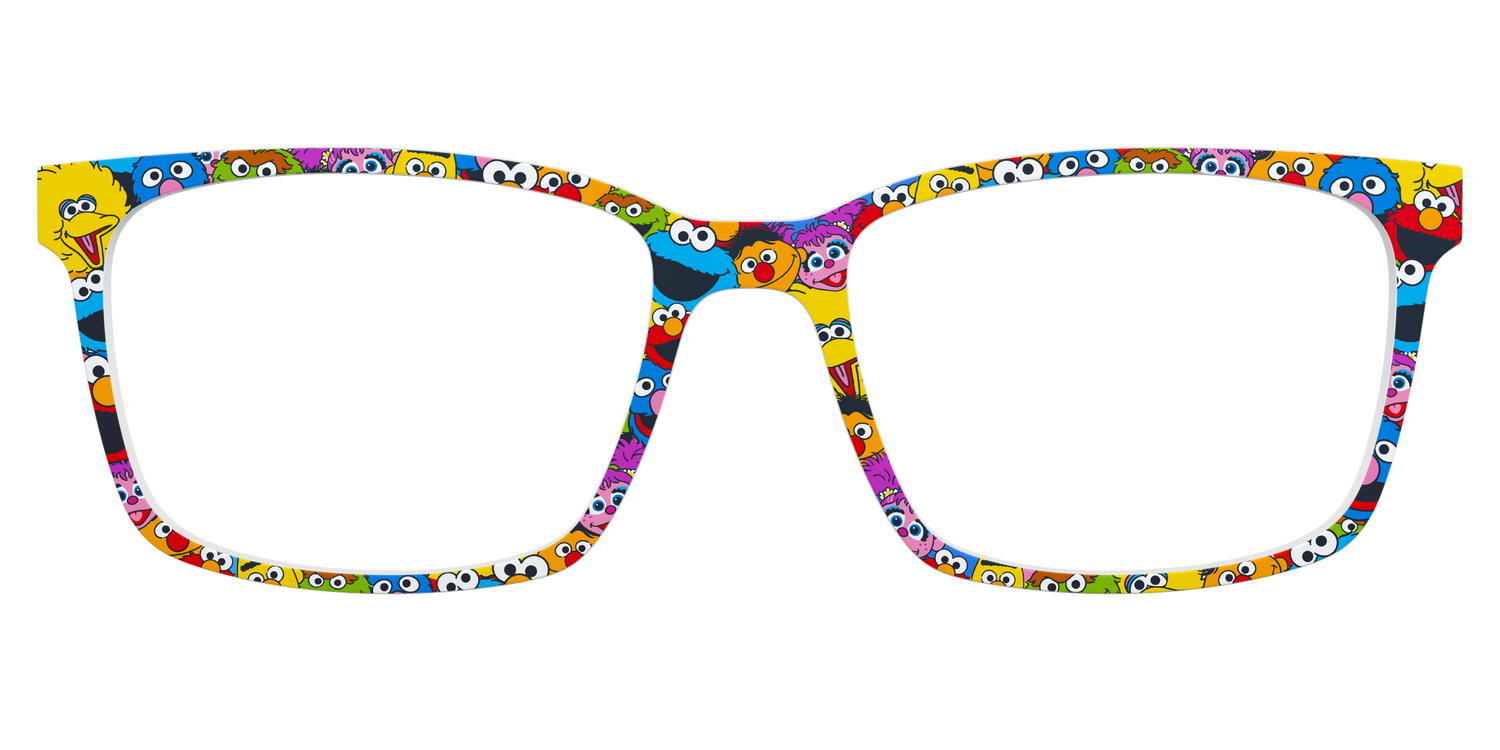 The Sesame Family - Lifestyle Kirby Top Image - Pair Eyewear