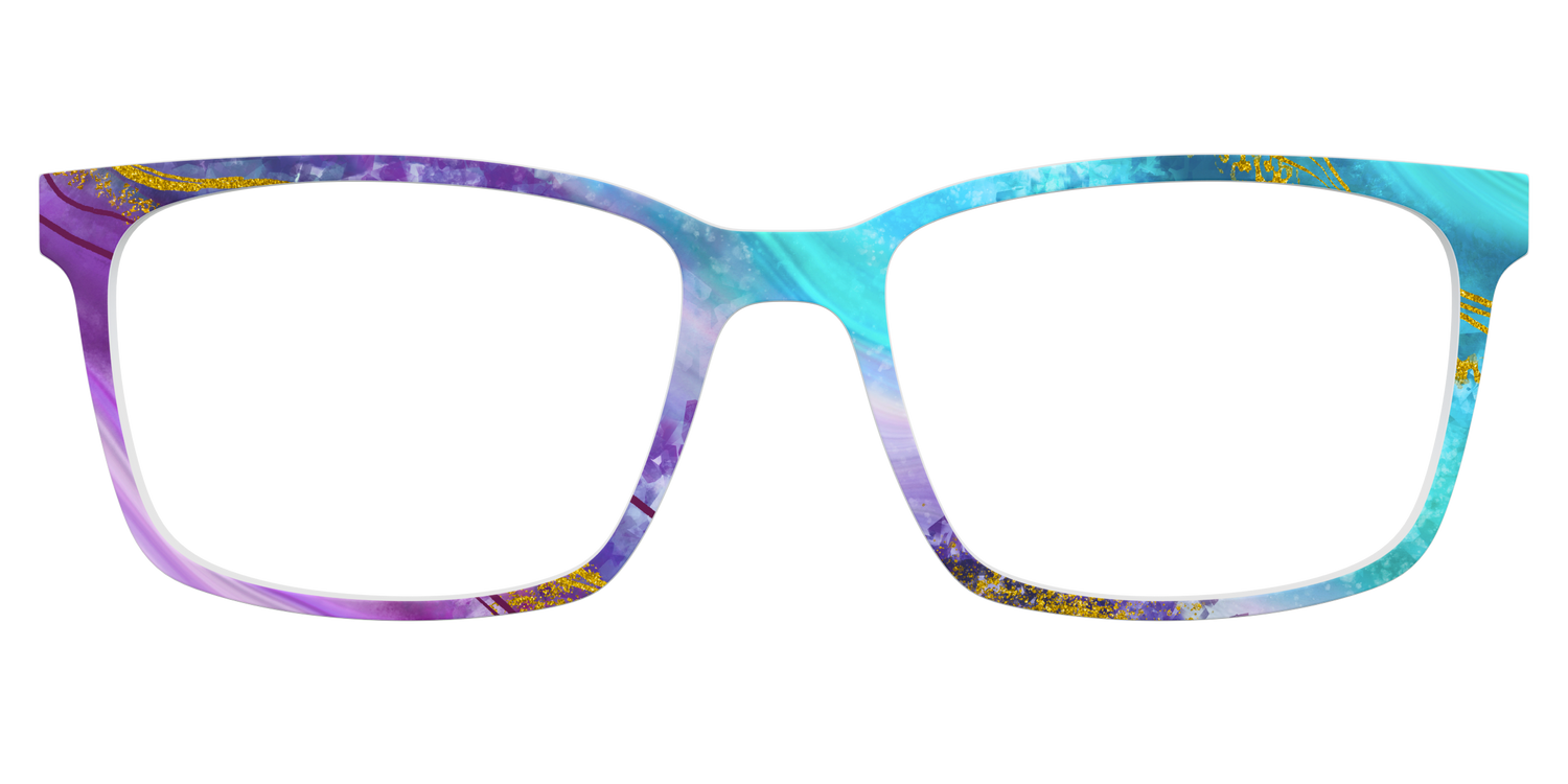 The Turquoise Crystal - Lifestyle Kirby Top Image - Pair Eyewear