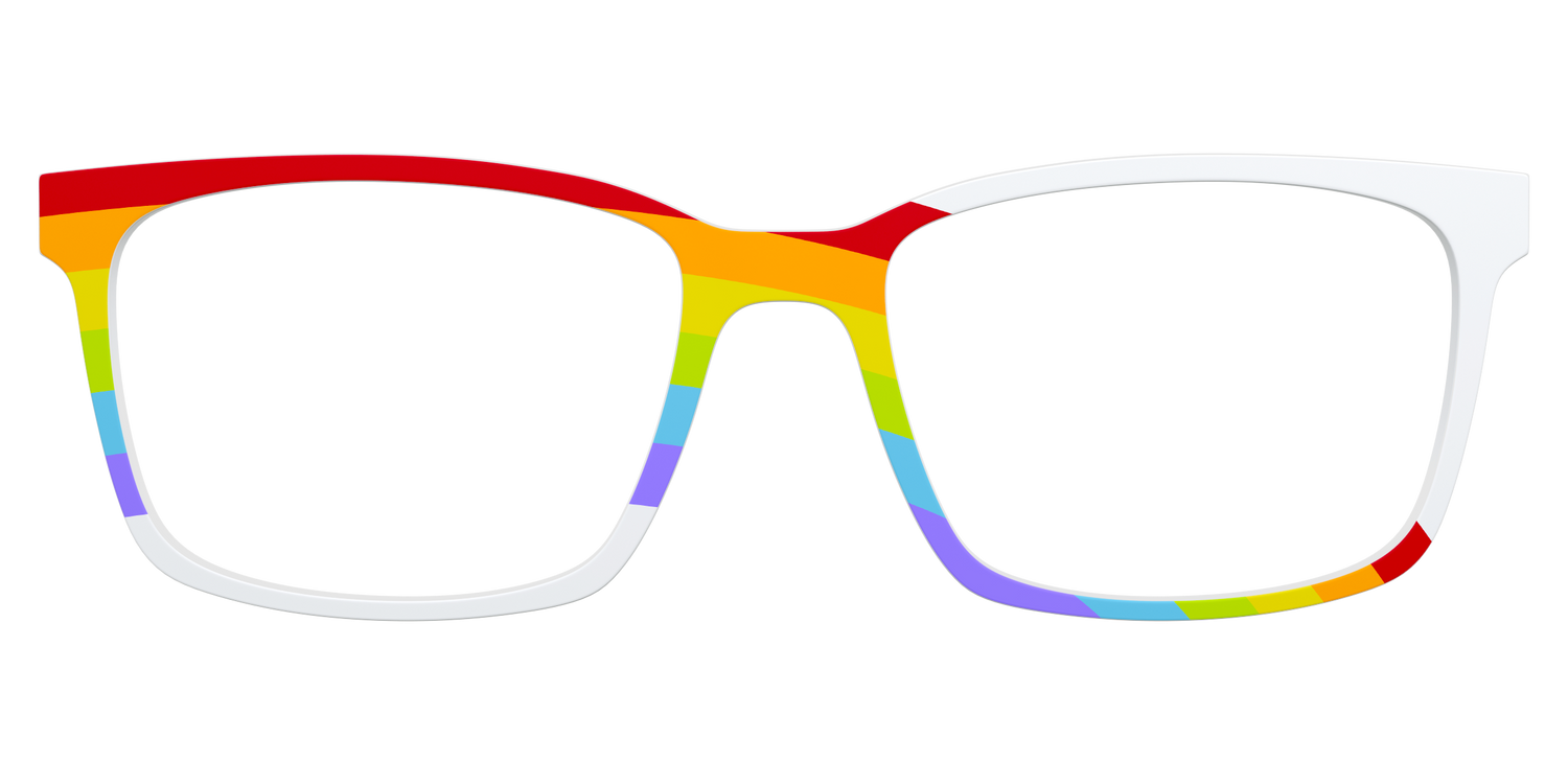 The White Rainbow - Lifestyle Kirby Top Image - Pair Eyewear