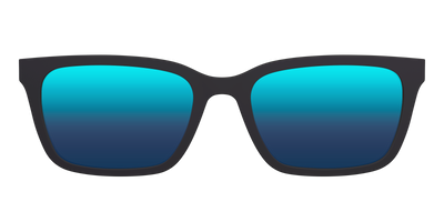 The Polarized Blue Reflective Sun Top - Front Top Thumbnail - Pair Eyewear