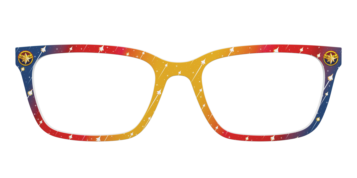 The Captain Marvel Suit - Front Top Image - Pair Eyewear