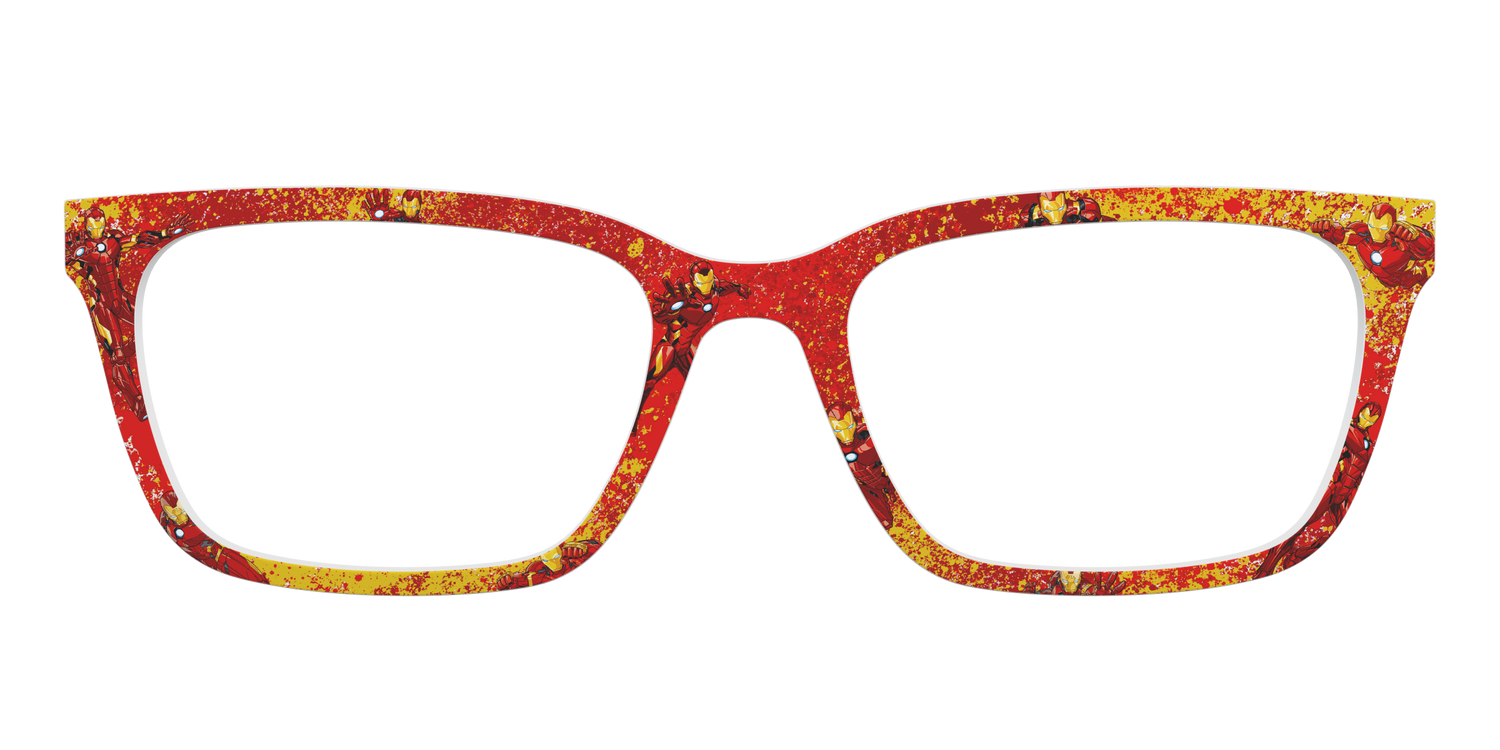 The Iron Man Splatter - Front Top Image - Pair Eyewear