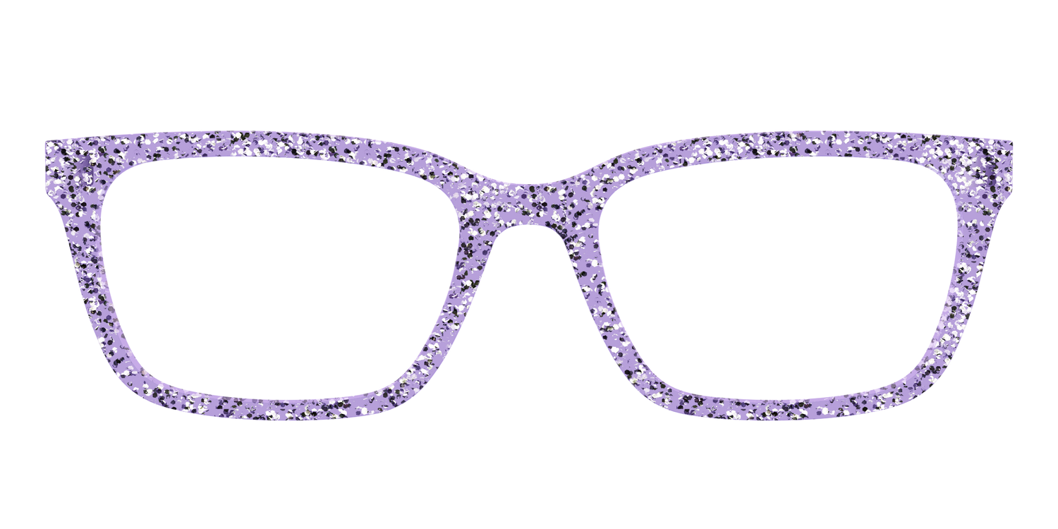The Lavender Sparkle - Front Top Image - Pair Eyewear
