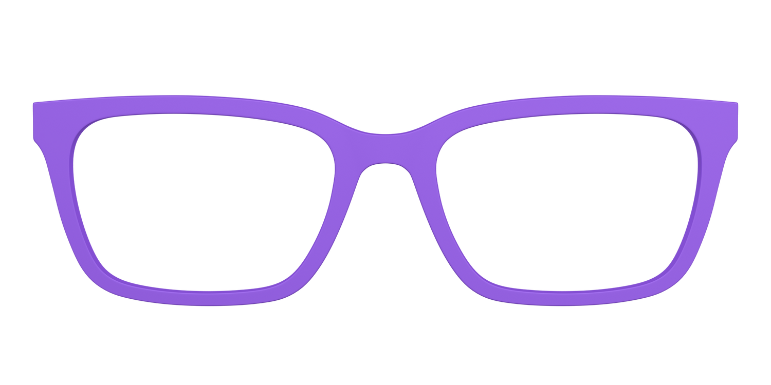The Purple - Front Top Image - Pair Eyewear