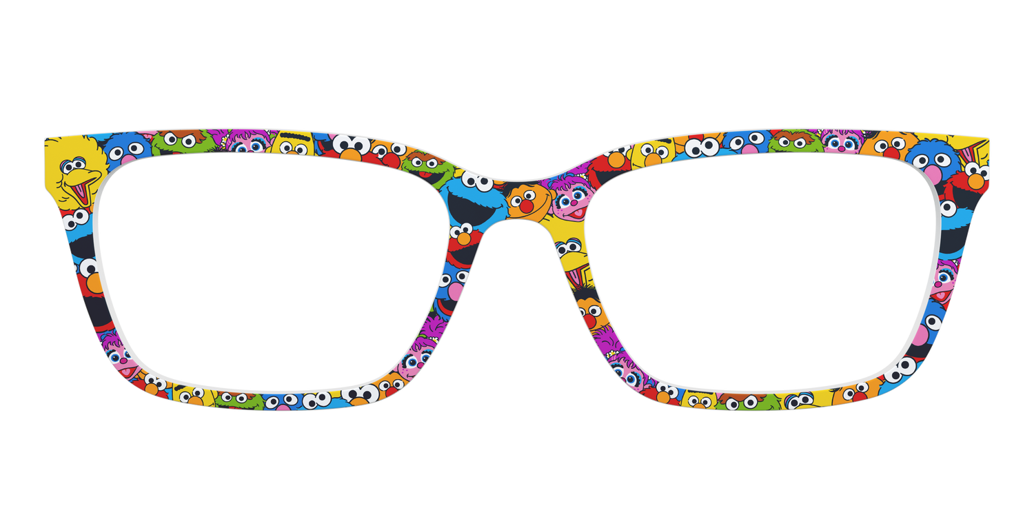 The Sesame Family - Front Top Image - Pair Eyewear