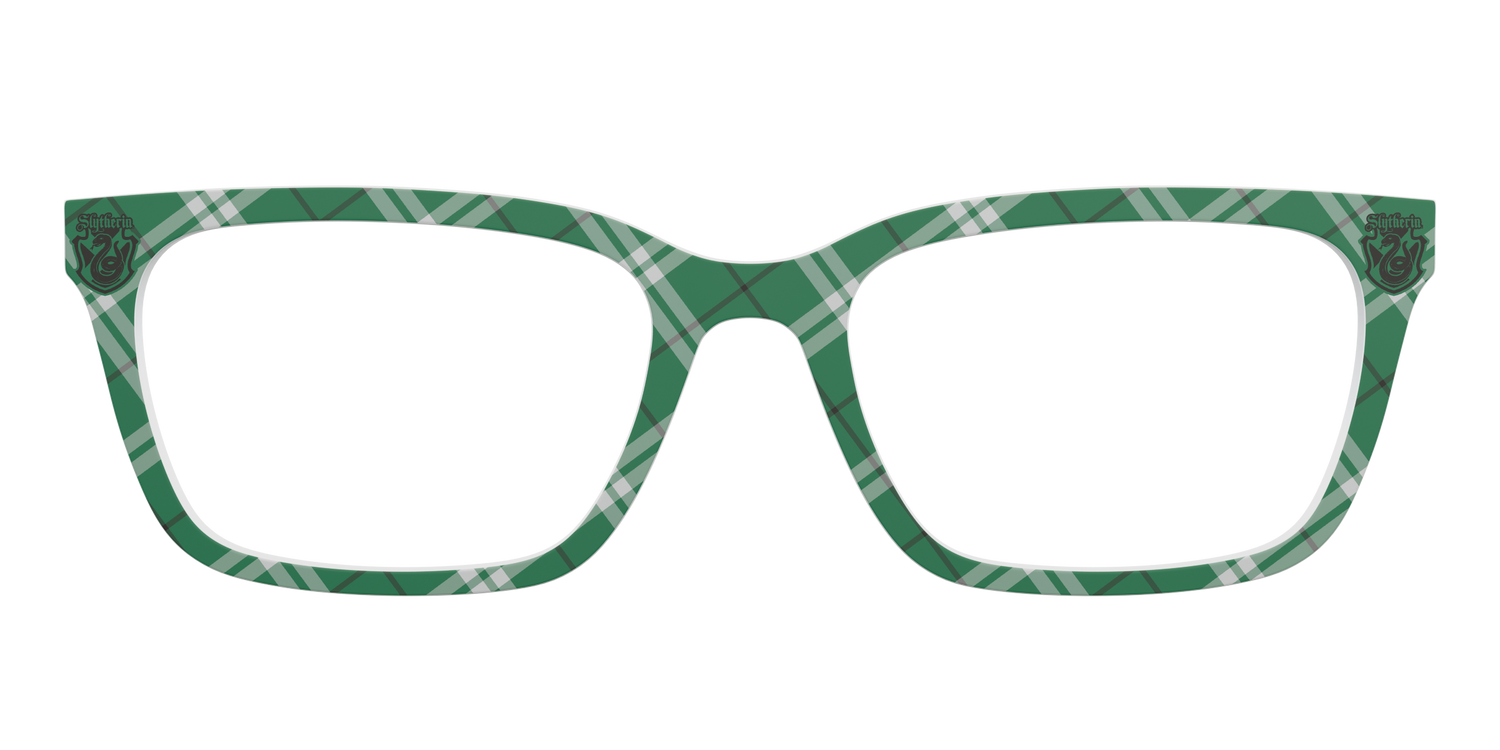 The Slytherin™ Plaid - Front Top Image - Pair Eyewear