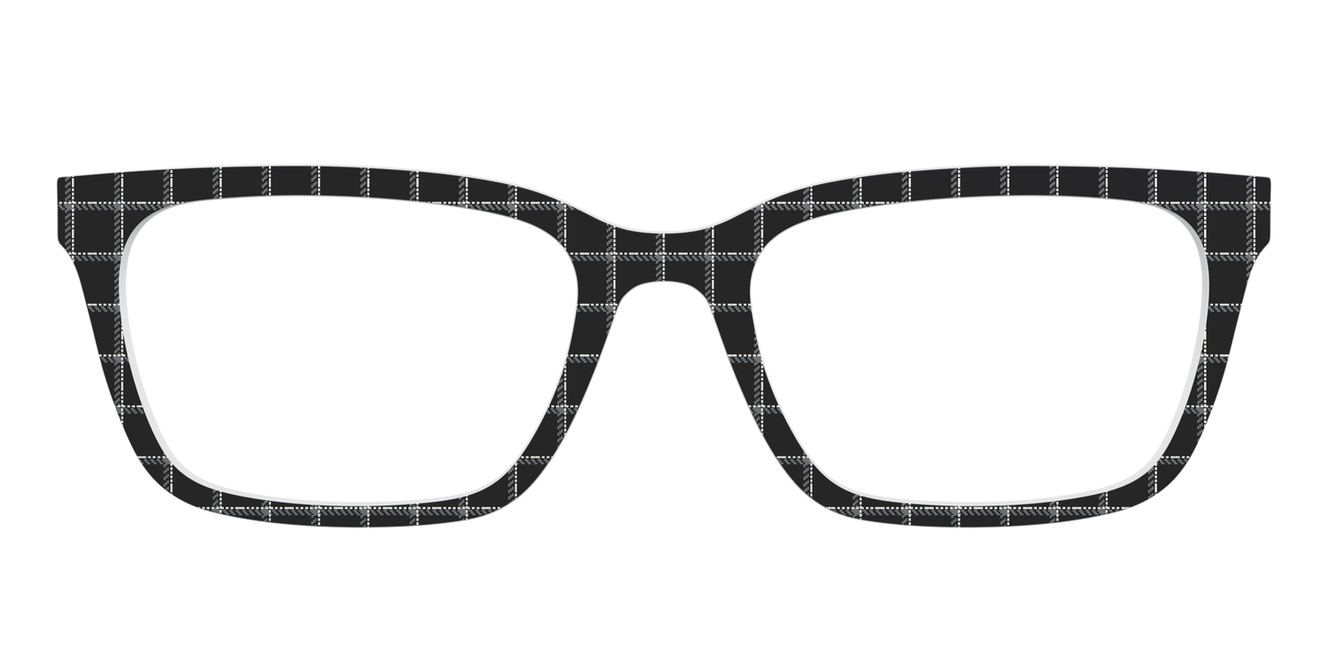 The Windowpane Plaid - Front Top Image - Pair Eyewear