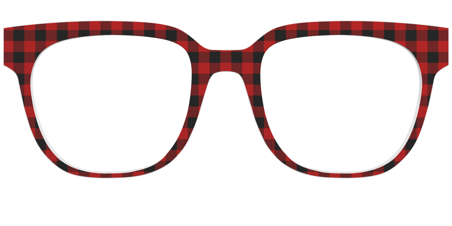 The Buffalo Plaid - Front Top Image - Pair Eyewear