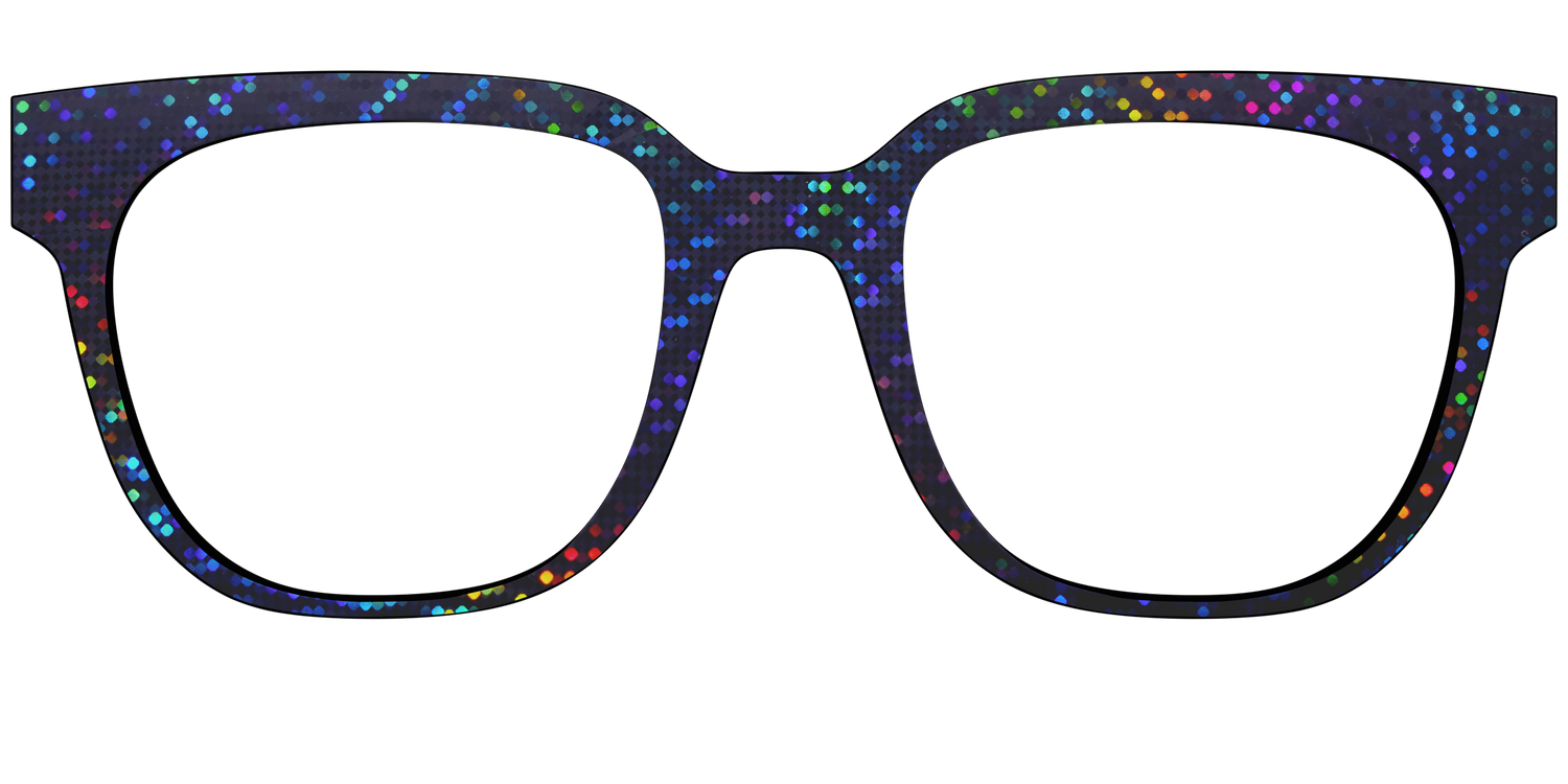 The Holographic Dots - Front Top Image - Pair Eyewear