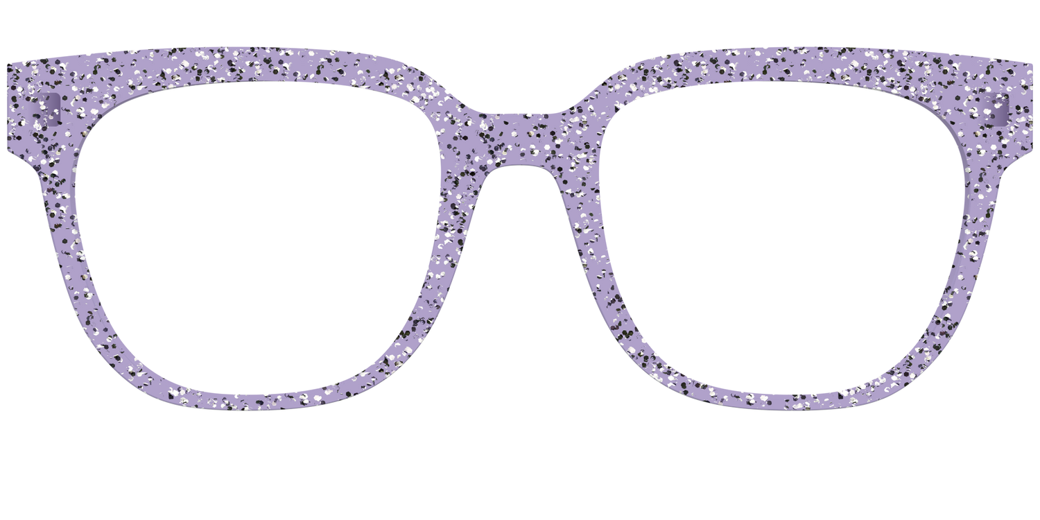 The Lavender Sparkle - Front Top Image - Pair Eyewear