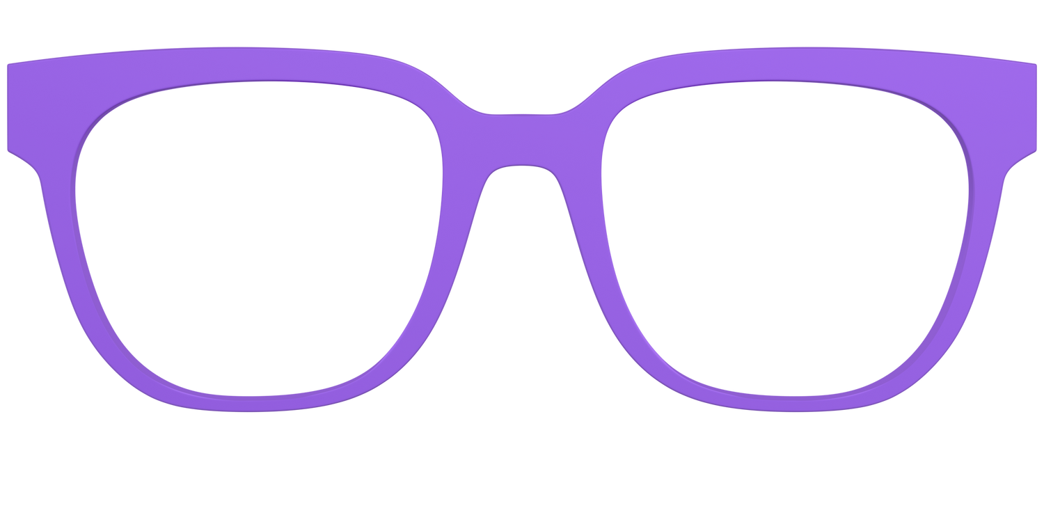 The Purple - Front Top Image - Pair Eyewear