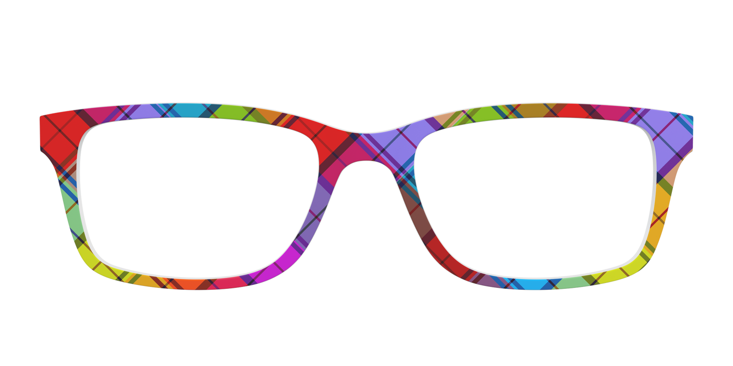 The Carnival Plaid - Front Top Image - Pair Eyewear