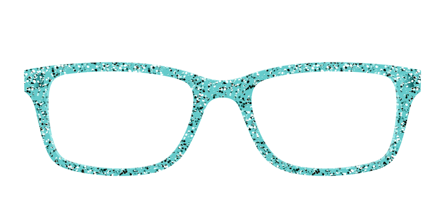 The Mint Sparkle - Front Top Image - Pair Eyewear