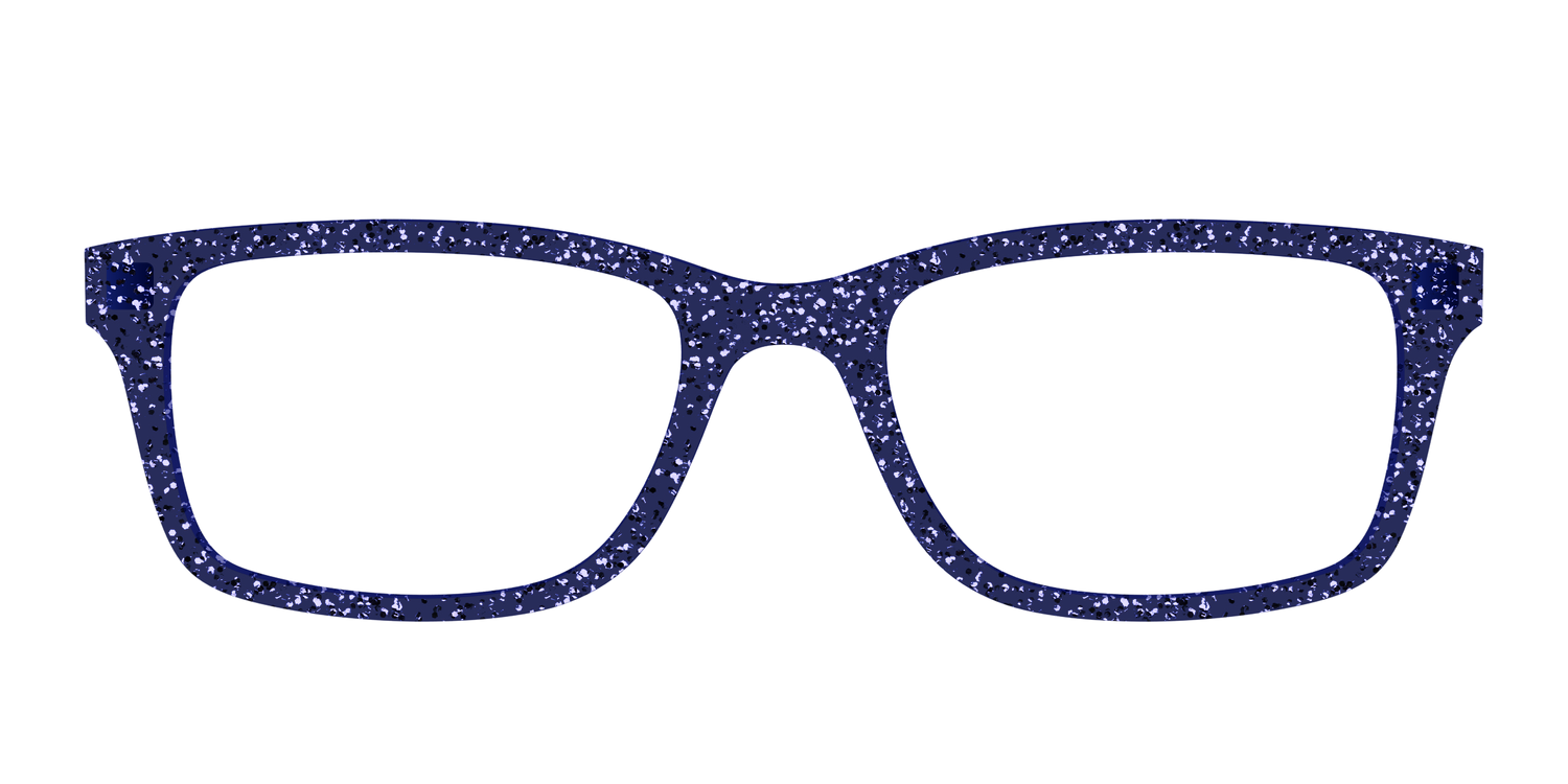 The Navy Sparkle - Front Top Image - Pair Eyewear