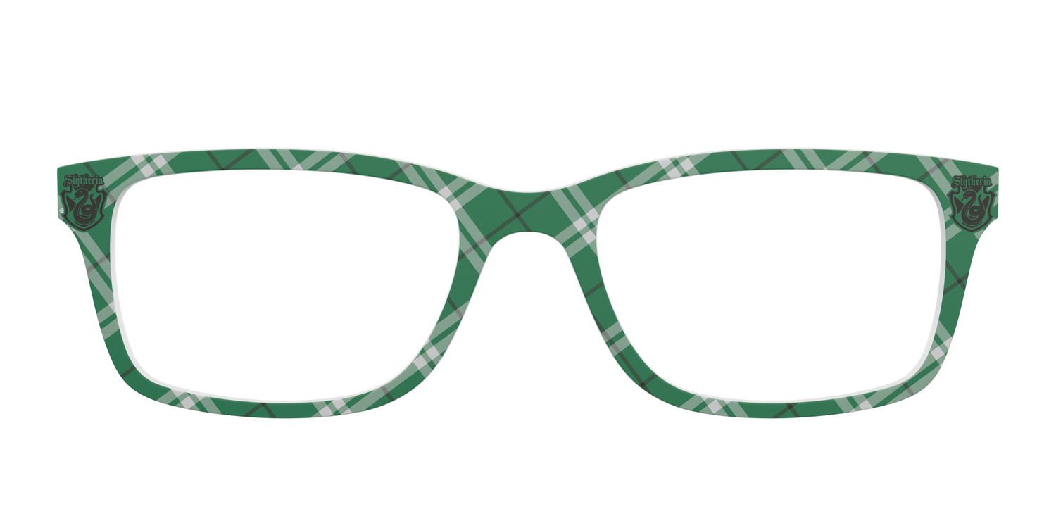 The Slytherin™ Plaid - Front Top Image - Pair Eyewear