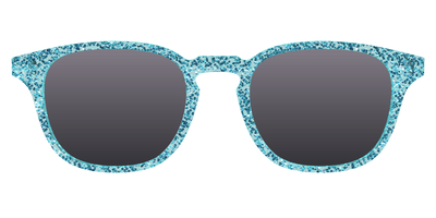 The Polarized Aquamarine Sparkle Sun Top - Front Top Thumbnail - Pair Eyewear