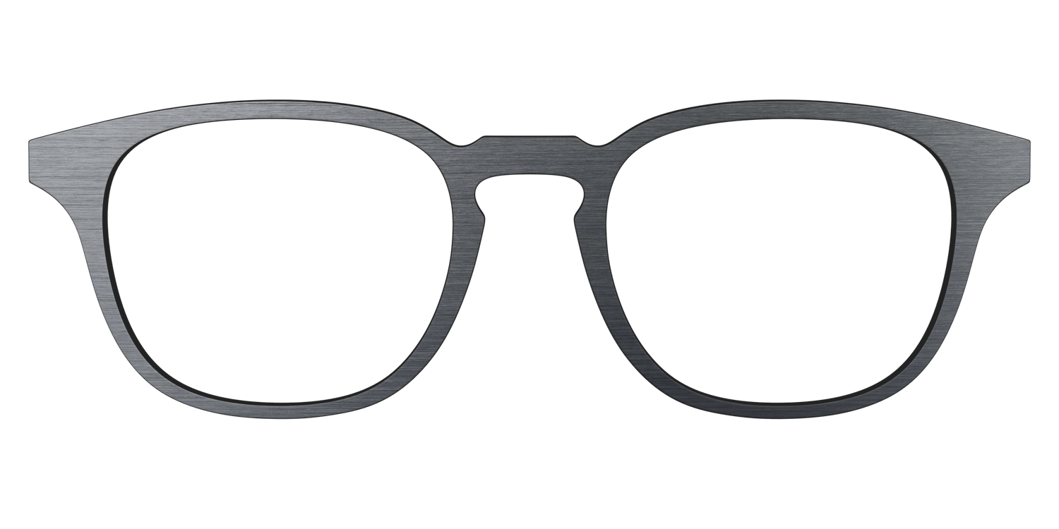 The Brushed Nickel - Front Top Image - Pair Eyewear