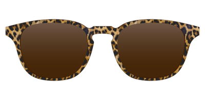 The Polarized Cheetah Spots Sun Top - Front Top Thumbnail - Pair Eyewear