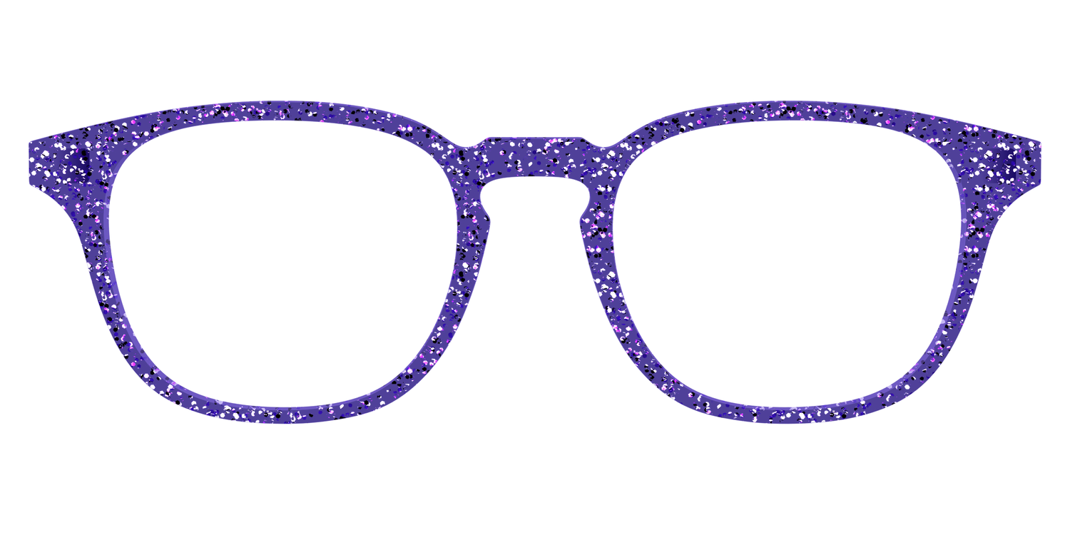 The Electric Purple Sparkle - Front Top Image - Pair Eyewear