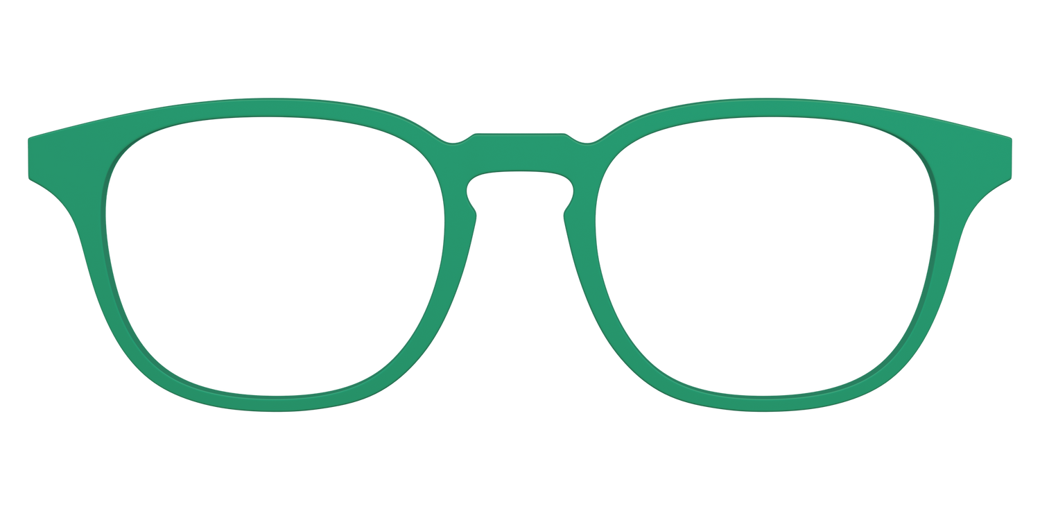 The Forest Green - Front Top Image - Pair Eyewear