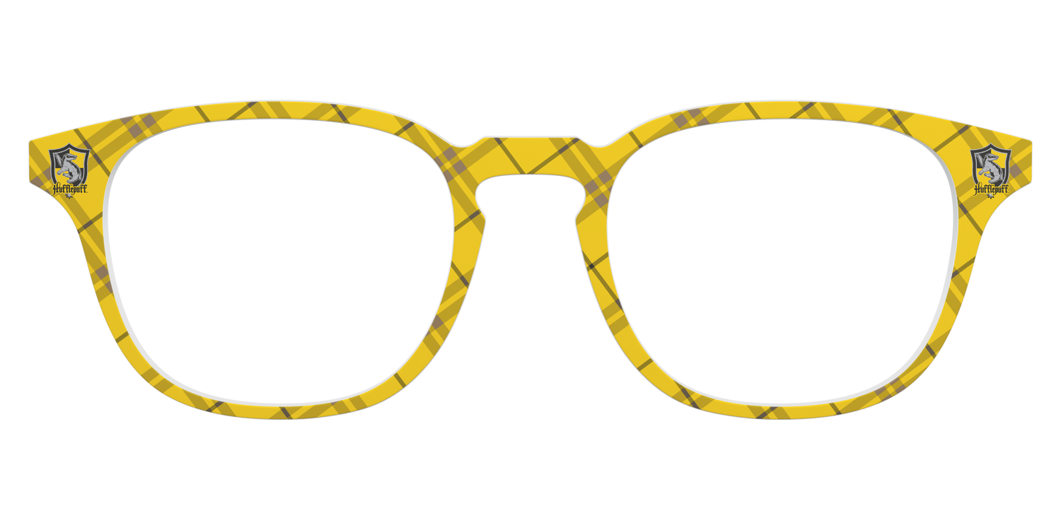 The Hufflepuff™ Plaid - Front Top Image - Pair Eyewear