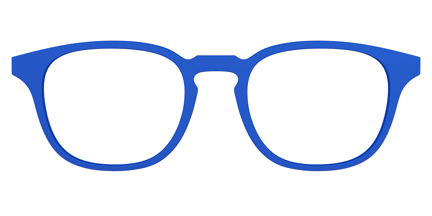 The Indigo - Front Top Image - Pair Eyewear