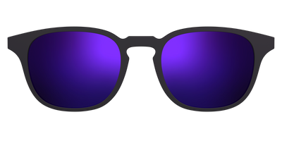 The Polarized Purple Reflective Sun Top - Front Top Thumbnail - Pair Eyewear