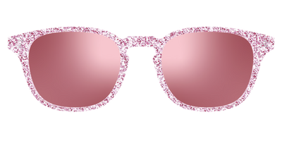 The Polarized Rose Gold Sparkle Sun Top - Front Top Thumbnail - Pair Eyewear