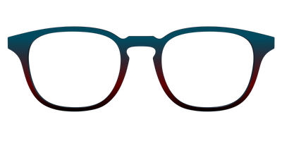 The Teal to Espresso Gradient - Front Top Thumbnail - Pair Eyewear
