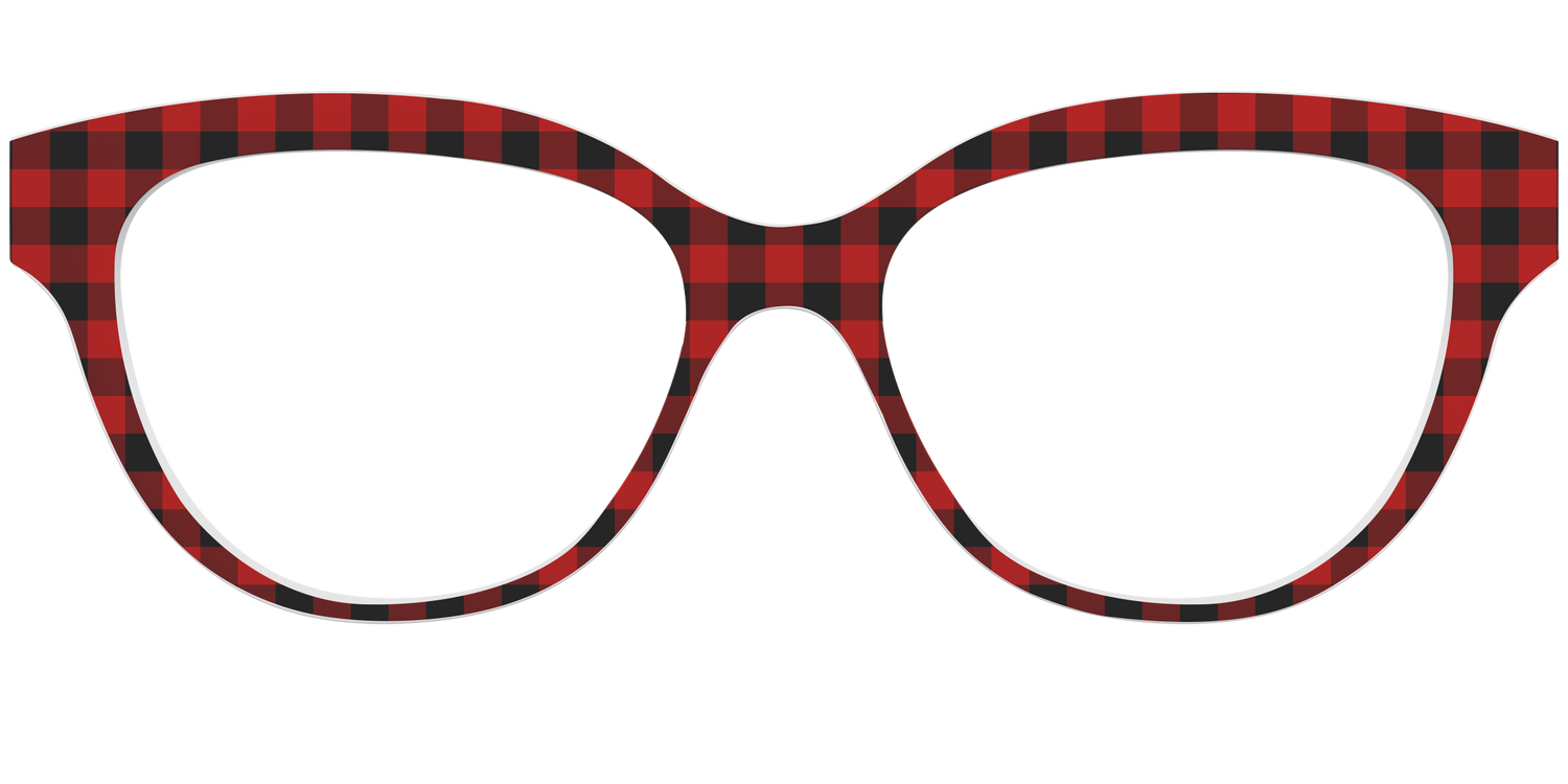 The Buffalo Plaid - Front Top Image - Pair Eyewear