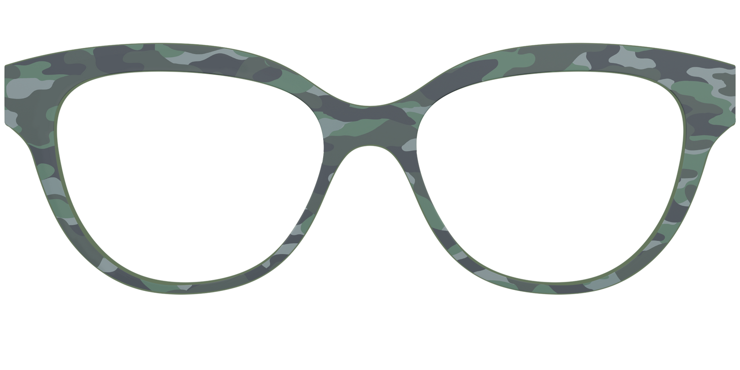 The Classic Camo - Front Top Image - Pair Eyewear