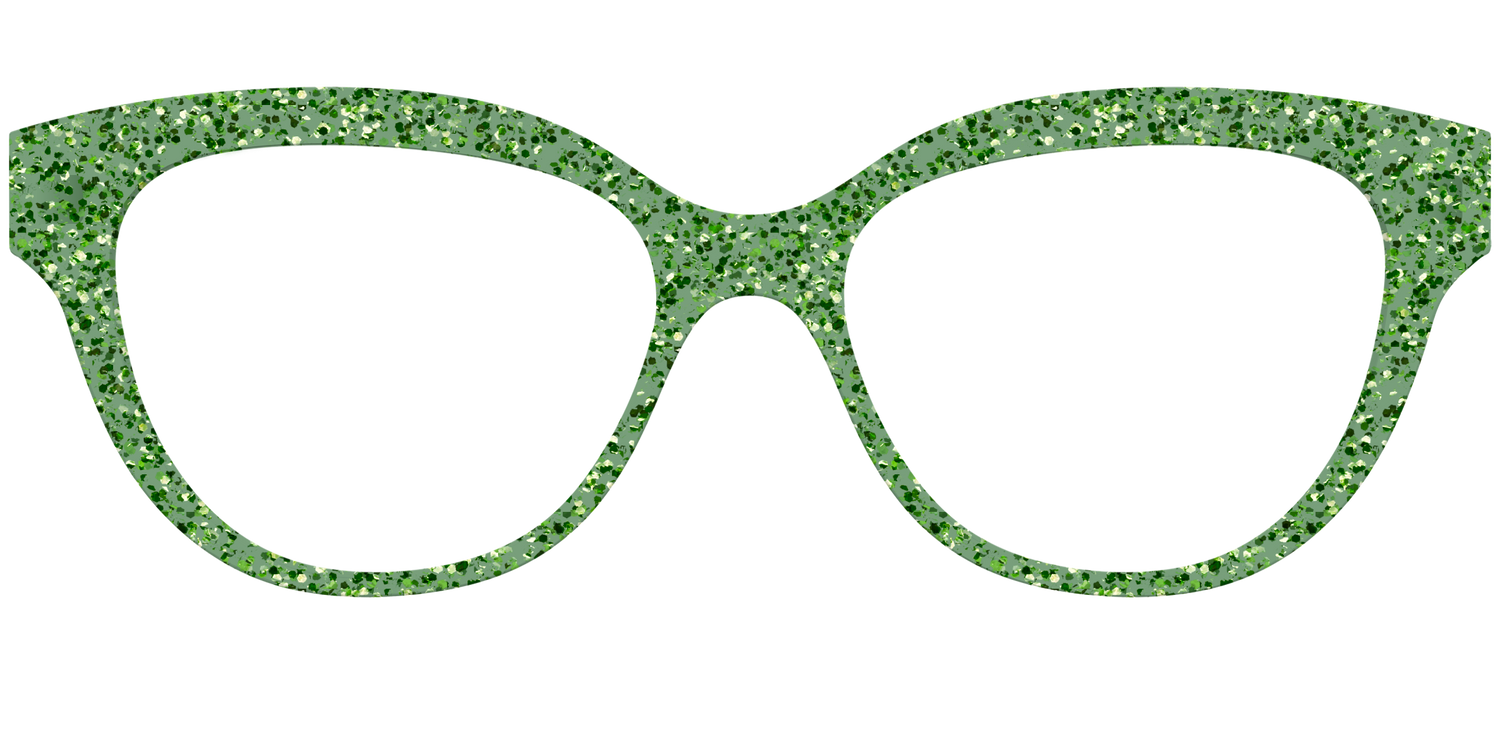 The Emerald Sparkle - Front Top Image - Pair Eyewear