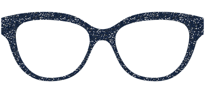 The Navy Sparkle - Front Top Thumbnail - Pair Eyewear