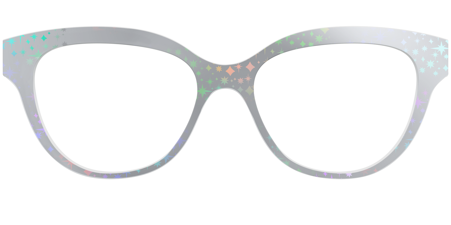 The Silver Starburst - Front Top Image - Pair Eyewear