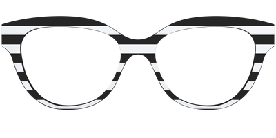 The Striped - Front Top Thumbnail - Pair Eyewear