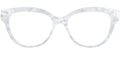 The White Pearlescent - Front Top Thumbnail - Pair Eyewear