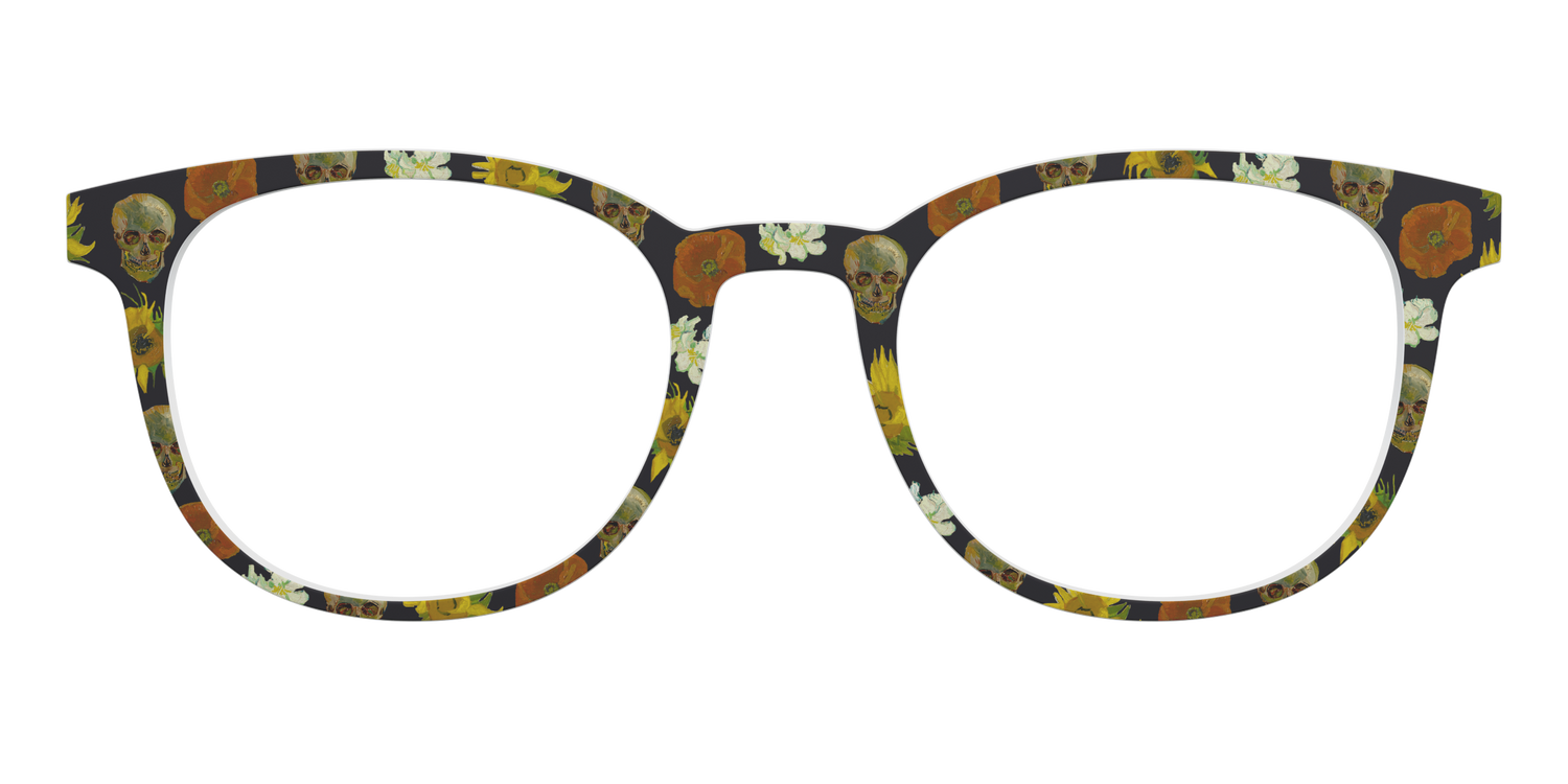 The Floral Skulls - Front Top Image - Pair Eyewear