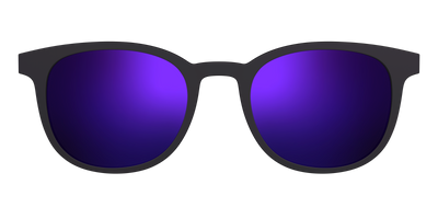 The Polarized Purple Reflective Sun Top - Front Top Thumbnail - Pair Eyewear