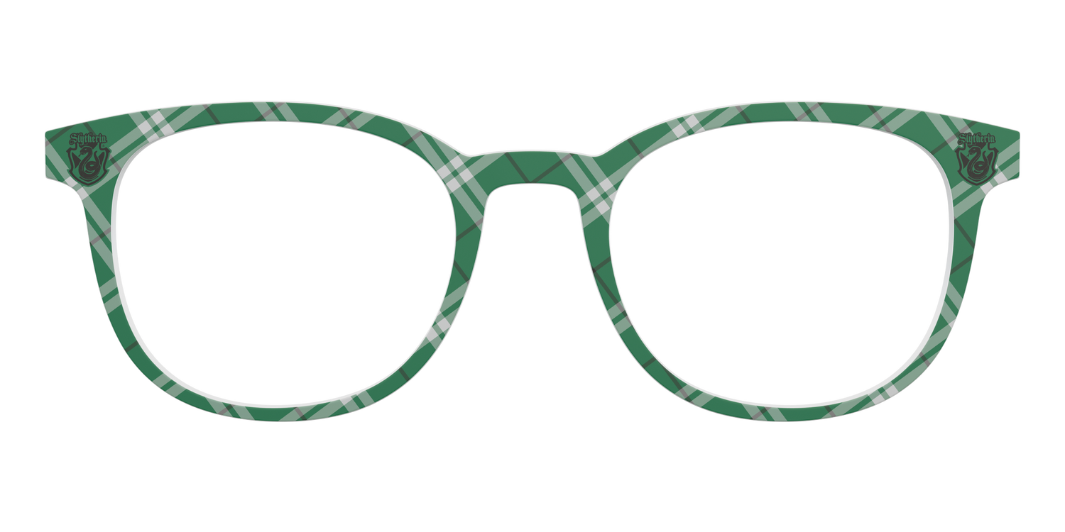 The Slytherin™ Plaid - Front Top Image - Pair Eyewear