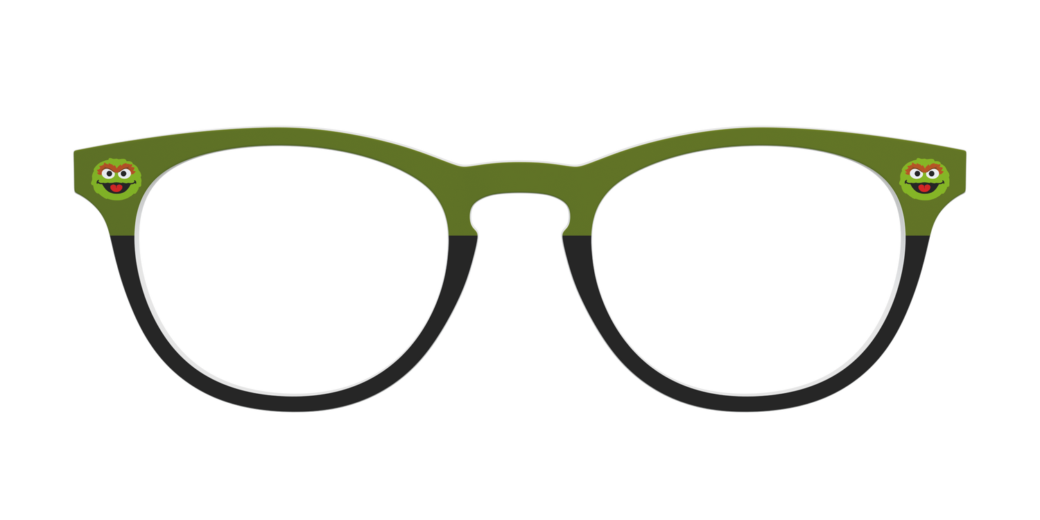 The Oscar the Grouch - Front Top Image - Pair Eyewear