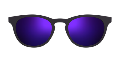 The Polarized Purple Reflective Sun Top - Front Top Thumbnail - Pair Eyewear